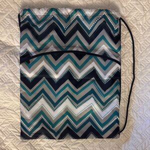Thirty-One Cinch Sac Drawstring Backpack with front Zipper Pocket!!!!!!!